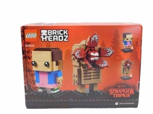 LEGO Brick HEADZ Stranger Things Demogorgon & Eleven #40549 SELLADO Retirado - Imagen 1 de 9