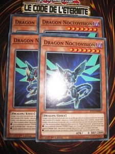 YU-GI-OH! PLAYSET (LOT DE 4) DRAGON NOCTOVISISION ETCO-FR007 NEUF ED 1 FRANCAIS - Picture 1 of 1