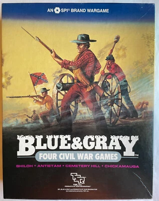Blue & Gray Game Four Civil War Battles TSR PUNCHED G - Image 1 of 4