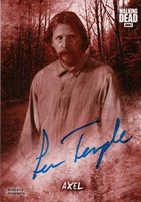 The Walking Dead Road To Alexandria, Lew Temple ‘Axel’ Autograph Card #10/10 - Image 1 of 2