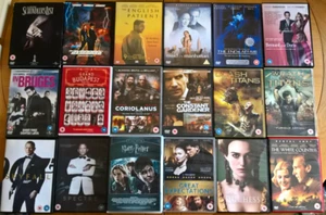 Ralph Fiennes 22 DVD Collection Grand Budapest In Bruges Schindlers List more R2 - Imagen 1 de 1