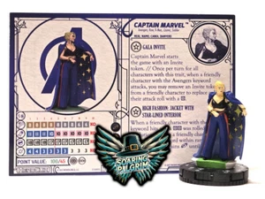 Marvel Heroclix  CAPTAIN MARVEL - AHG2006 Avengers Hellfire Gala 2 Collection #6 - Picture 1 of 1