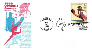 1996 FDC - Olympic Games,Atlanta GA - Better Cachet - F25576 - Picture 1 of 2