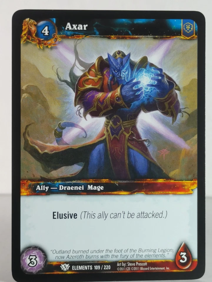 Axar - War of the Elements 109/220 - World of Warcraft TCG - C - Image 1 of 1