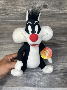 NWT Vintage 90's 1996 Loony Tunes Sylvester The Cat Plush Stuffed Animal - Picture 1 of 3