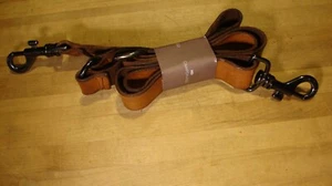 Campomaggi Brown Leather Bag Straps new - Picture 1 of 8
