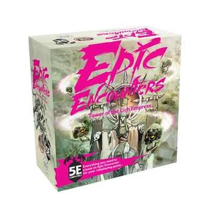 Epic Encounters: Tower of the Lich Empress - D&D 5E Miniature and Adventure NEW - Picture 1 of 3