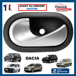 Maneta Interior de Puerta Gris Mate Antes O Trasero Izquierdo Dacia Lodgy - Imagen 1 de 12