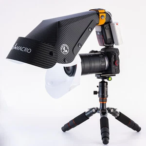 GUAGE Universal Macro Flash Speedlite Softbox Difusor Reflector Snoot Difusor - Imagen 1 de 14