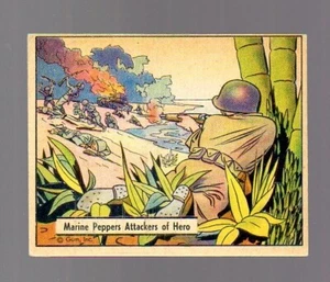 War Gum - Card # 120 - Gum, Inc. (1941-2) Marine Hero - Bild 1 von 2