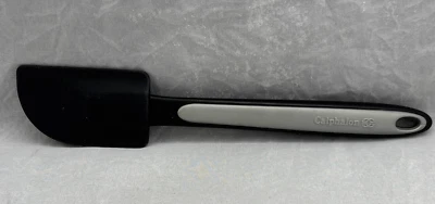 Calphalon 10.5 Inch Black & Gray Silicone Spatula Scraper - Image 1 of 4