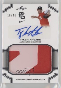 2016 Leaf Perfect Game National Showcase Silver /40 Tyler Ahearn Patch Auto