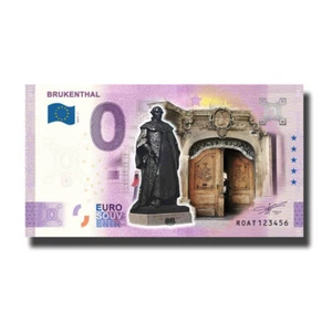 Billete de recuerdo de 0 euros Brukenthal color Rumania ROAT 2024-1 - Imagen 1 de 2