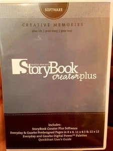 Creative Memories Storybook Creator Plus Software - NEW - With Users Guide 2 CDS - Picture 1 of 2