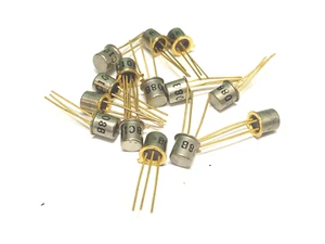 10 Pieces BC108B CDIL Transistor NPN bipolar 25V, 0.2A, 0.2/0.75W - Picture 1 of 1
