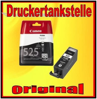 Cartucho Original Canon Pixma PGI-525 BK iP4850 4950 iX6550 MG 5140 5150 5240 Foto 1 de 2
