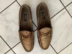 GUCCI Damen Horsebit Loafer Größe 38 gold/kupfer - Bild 1 von 6