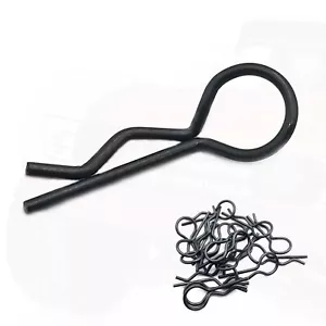 RC Karosserieklammern Splinte Spannstiffte Clips 1:5 1:8 1:10 1:12 1:16 schwarz - Bild 1 von 7