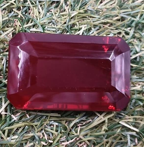 Special Sale Hurry Up 159.35 Ct Red Topaz  Emerald Shape Certified Gemstone OMN - Picture 1 of 9