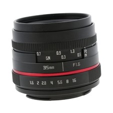 For Sony E Mount Mirrorless Camera Prime Fixed Lens Manual 35mm F1.6-F16