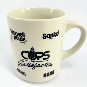 Taza de café Maxwell House Sanka Brim Yuban General Foods tazas de satisfacción - Imagen 1 de 5