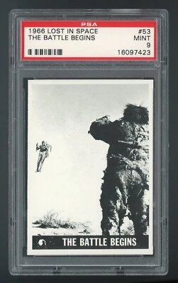 1966 Lost In Space #53 The Battle Begins PSA 9 MINT #16097423 - Image 1 of 2