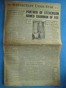 UNIVERSIDAD DE GEORGIA Enero 1961 2 ESTUDIANTES registro Cubanos nerviosos periódico NY - Imagen 1 de 4