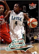 2004 Ultra WNBA #89 Teresa Edwards