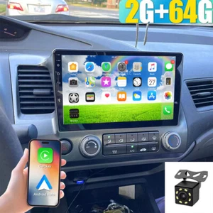 For Honda Civic 2006-2011 CarPlay Car Radio Stereo GPS Navi WIFI Android 13 RDS - Picture 1 of 15