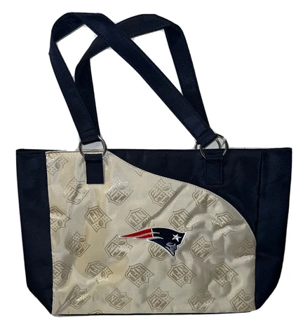 NWT New England Patriots Tote Purse NFL Little Earth 10” x 16” Patriot Logo Cover