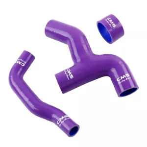 For 2000-2005 2004 Subaru Impreza WRX GDA GGA Silicone Intercooler Hose Purple - Picture 1 of 12