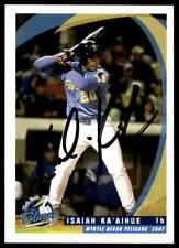 2007 Grandstand Myrtle Beach Pelicans Isaiah Ka'aihue Autograph Baseball Card