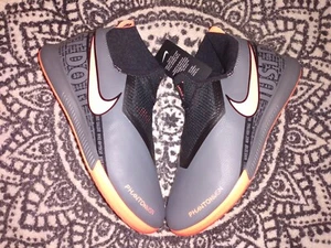 Indoor Nike Phantom Vsn Academy Df Ic Jr AO3290-080 blue grey Size 6 Cleats JDI - Picture 1 of 4