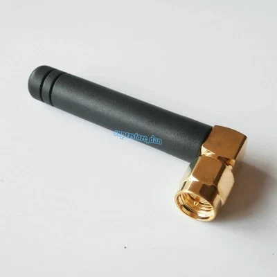 1PCS 900-1800Mhz 2dbi GSM antenna Right angle SMA male connector for phone - Image 1 of 4