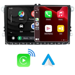 SCUMAXCON 9"Autoradio Wireless Carplay Android Auto GPS BT Für VW GOLF PASSAT - Bild 1 von 18