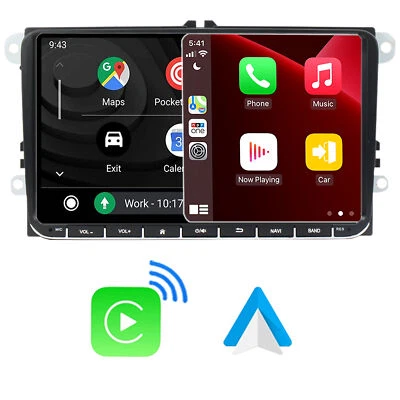 SCUMAXCON 9"Autoradio Wireless Carplay Android Auto GPS BT Für VW GOLF PASSAT - Bild 1 von 4