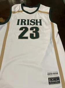 Irish Jersey Lebron James High School Jersey Sz 56 Another Hard To Find Jersey! - Bild 1 von 3