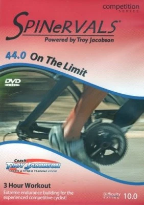 SPINERVALS COMPETITION SERIES 44 ON THE LIMIT INDOOR BIKE CYCLE WORKOUT DVD NEW - Image 1 of 2