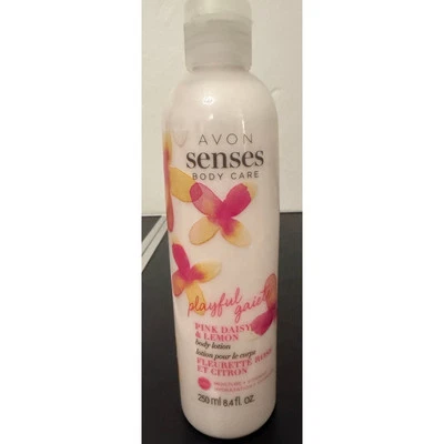 Loción corporal Avon Senses Pink Daisy & Lemon 8,4 fl oz descontinuada Foto 1 de 4
