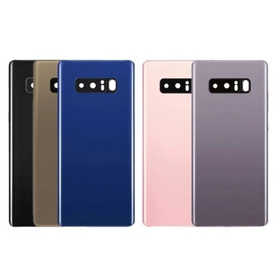 Back Glass Cover For Samsung Galaxy Note 8 N950/N950F Rear with Camera Lens HAU - Image 1 of 4