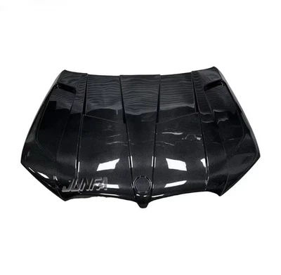 Capó de fibra de carbono, nuevo e incluye tornillos para modelos BMW X5 X6 G05 y G06 Foto 1 de 4