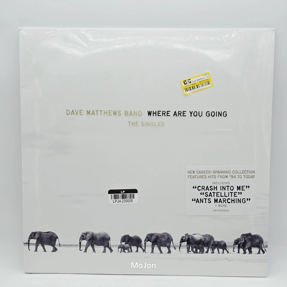 Dave Matthews Band Where Are You Going The Singles '94 to Today Vinyl 2xLP vinyl - Image 1 of 4