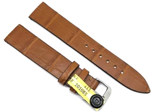 Uhrenarmband, Uhrband Alligator Kroko passend für Jaeger LeC. 17 mm braun / 150 - Picture 1 of 4