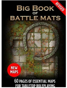 Big Book of Battle Mats Revised by Loke Accessory for Tabletop Roleplaying NEW - Picture 1 of 3