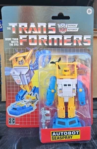 Transformers SEASPRAY Retro Generations Sin usar, en caja sellada Walmart de lujo EN MANO - Imagen 1 de 4