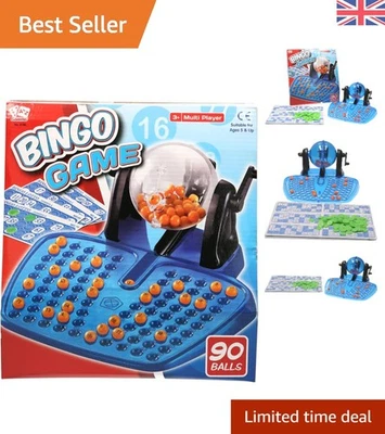 8186 Kids Bingo Set - Classic Game with Reusable Markers and Bingo Balls - Image 1 of 4