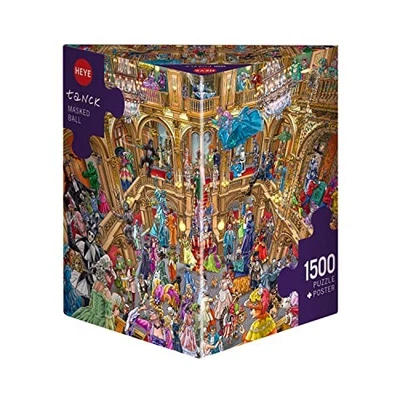 1500 件 HEYE PUZZLE Birgit Tanck: Masked Ball 60x80cm 30023 来自 JP — 第 1/2 张图片