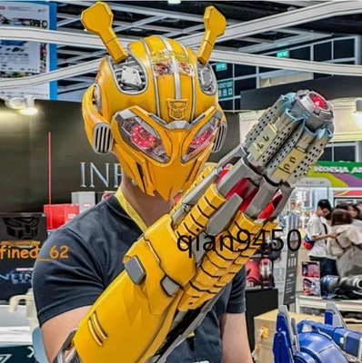 Transformers Bumblebee Brazo EE. UU.! 1/1 Control por Voz Portátil Luz LED Cos Nuevo Regalo Foto 1 de 4