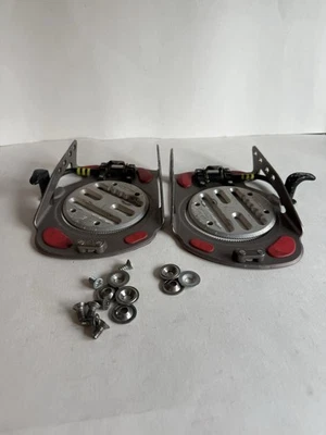 Fijaciones de snowboard K2 Clicker Shimano, sistema paso a paso vintage, Shimano Foto 1 de 2