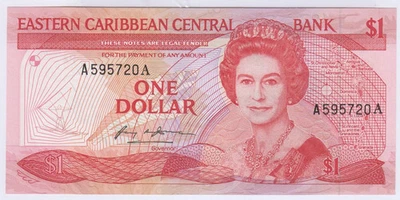 (FR1) BILLET DES CARAIBES 1 DOLLAR NEUF L'ART DES GENTS NUMISMATIQUE AVIGNON AMC - Photo 1/2